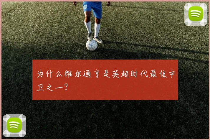 为什么维尔通亨是英超时代最佳中卫之一？